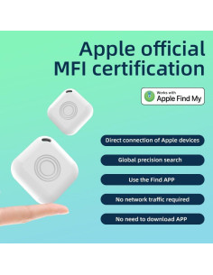 Paquete de 4 Rastreador Bluetooth Gtminan Localizador iOS 2