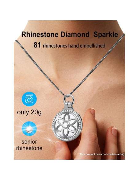 Collar Airtag DEERLET Ajustable 75cm para Niños y Adultos