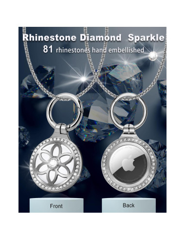 Collar Airtag DEERLET Ajustable 75cm para Niños y Adultos