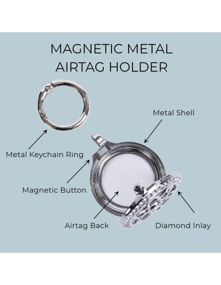 Collar Airtag DEERLET Ajustable 75cm para Niños y Adultos