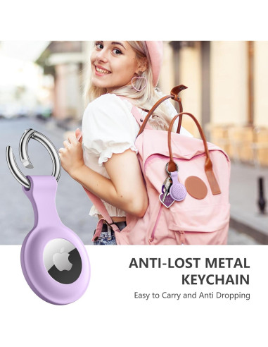 Funda Protectora para AirTag Lerobo 4 Pack Silicona