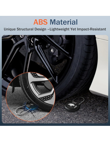 Soporte Funda Anti-Robo para Airtag tofeer con Candado 3 Dígitos