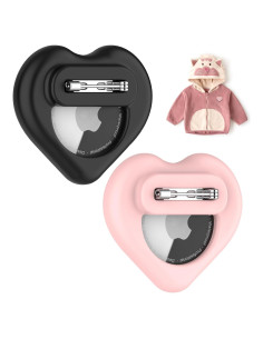 Soporte DDJ para AirTag Niños 2 Piezas Silicona Oculta