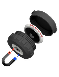 Funda Magnética Neodimio para AirTag Mars Outpost - Impermeable