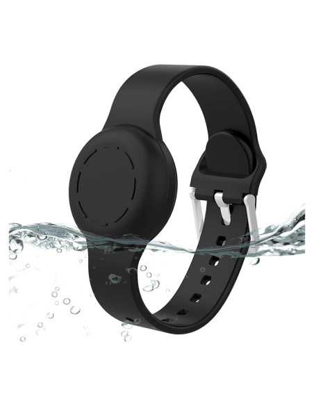 Pulsera Airtag Impermeable Tyanuzz para Niños Negro