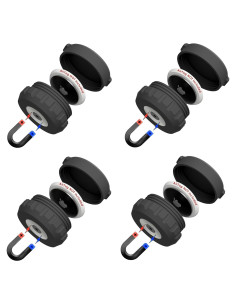 Funda Magnética Neodimio Mars Outpost para AirTag x4