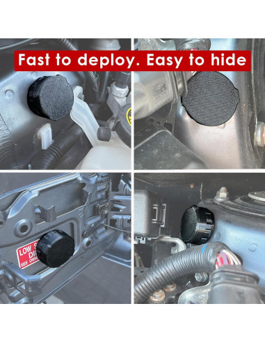 Funda Magnética Neodimio Mars Outpost para AirTag x4