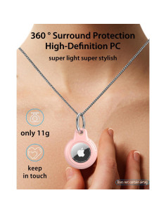 Collar Impermeable para Airtag DEERLET Ajustable 75cm 2