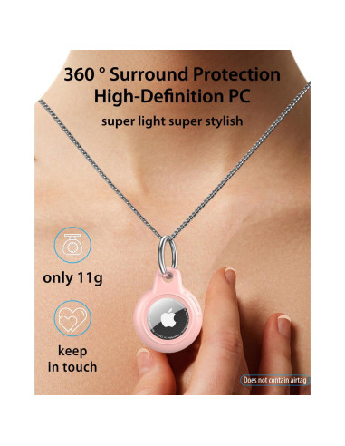 Collar Impermeable para Airtag DEERLET Ajustable 75cm