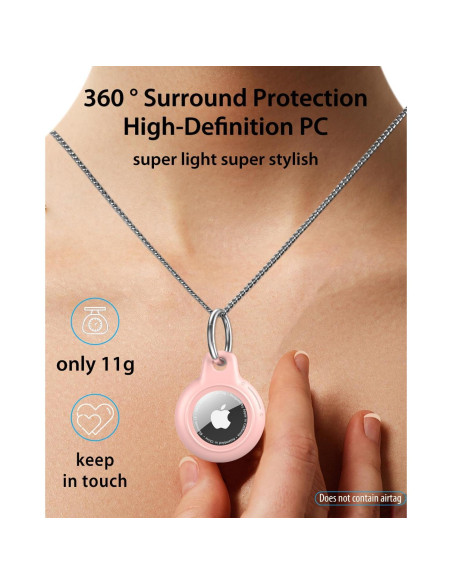 Collar Impermeable para Airtag DEERLET Ajustable 75cm