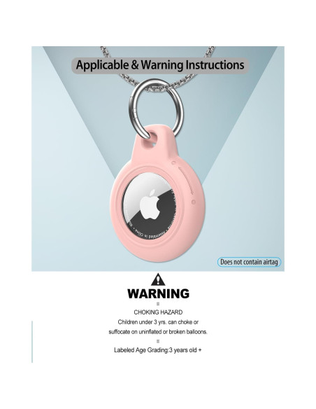 Collar Impermeable para Airtag DEERLET Ajustable 75cm