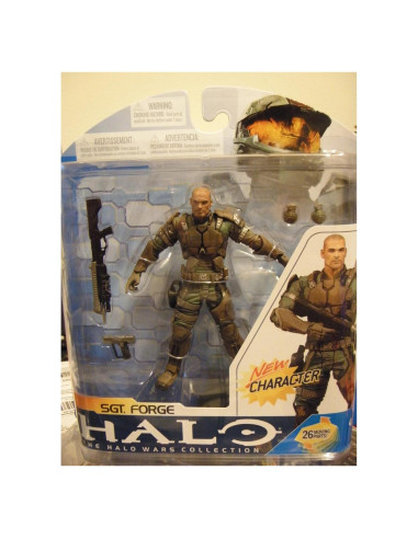 Figura de acción Sgt. Forge Halo 3 McFarlane Toys 19 cm