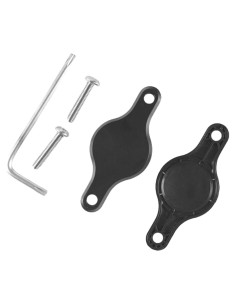 Soporte para Air Tag NELboNs bicicleta impermeable negro