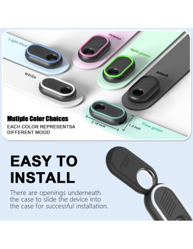 Funda de Silicona para Samsung Galaxy SmartTag2 - Paquete de 2