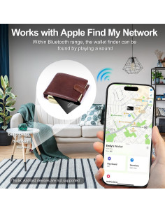 Localizador de Cartera UMOVEN para iOS - Delgado e Impermeable 2