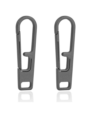 Tiradores de Cremallera VIPERADE VAT1 Titanio Universal 3.5cm