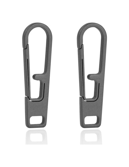 Tiradores de Cremallera VIPERADE VAT1 Titanio Universal 3.5cm