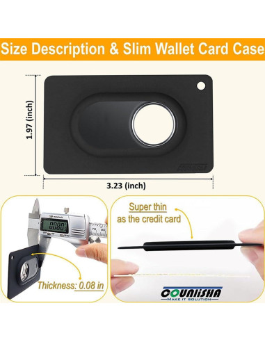 2 Fundas de Silicona para Galaxy Tag2 Counlisha - Negro