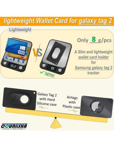 2 Fundas de Silicona para Galaxy Tag2 Counlisha - Negro
