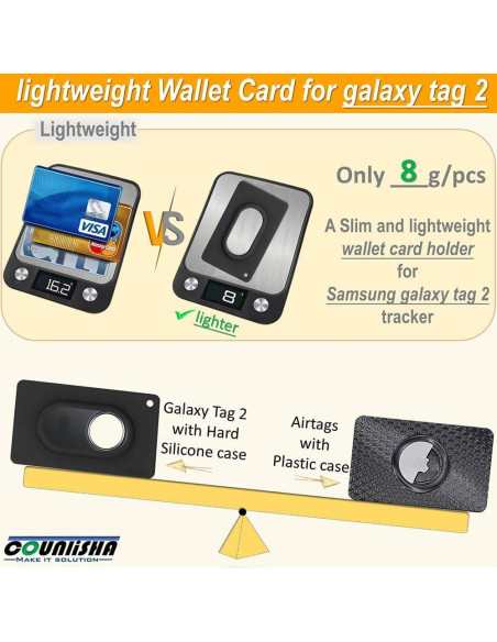 2 Fundas de Silicona para Galaxy Tag2 Counlisha - Negro