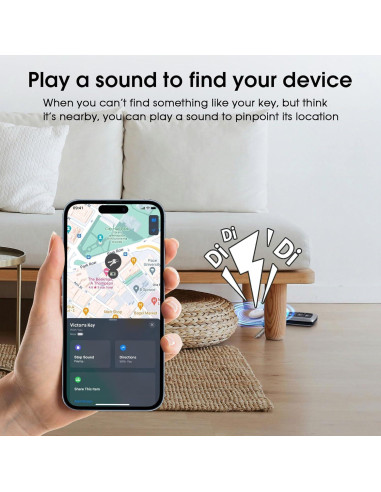 Localizador de Llaves Bluetooth Apple 4 Pack Impermeable