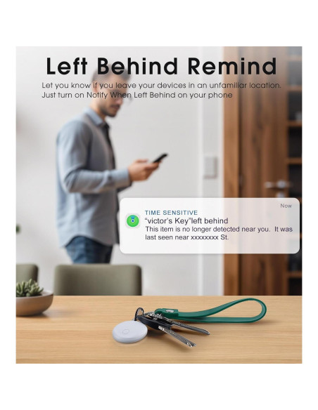 Localizador de Llaves Bluetooth Apple 4 Pack Impermeable