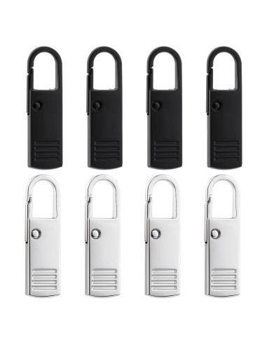 Kit de 8 Tiradores de Cremallera de Metal LXVKOER - Reparación