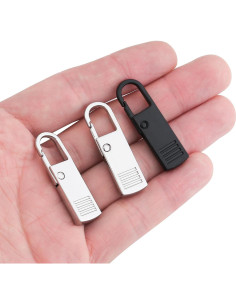 Kit de 8 Tiradores de Cremallera de Metal LXVKOER - Reparación 2