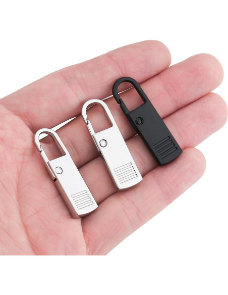 Kit de 8 Tiradores de Cremallera de Metal LXVKOER - Reparación