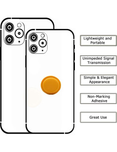 Funda de Silicona para Apple AirTag - Pack de 4 Negros 2