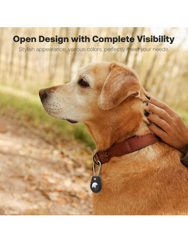 Paquete de 4 Soportes para AirTag Pautas con Cable Metal