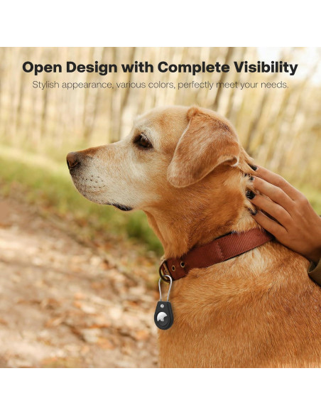 Paquete de 4 Soportes para AirTag Pautas con Cable Metal