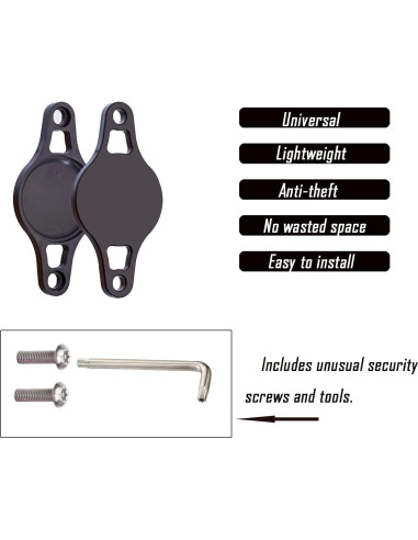 Soporte para bicicleta Anmuka AirTag oculto a prueba de agua