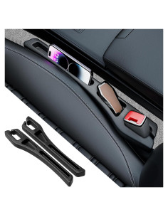 Organizador Relleno Espacio Asientos Coche YGDMD 2PCS Negro