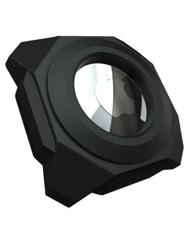 Soporte Airtag Impermeable LouisKoo Adhesivo Negro 1 Paquete