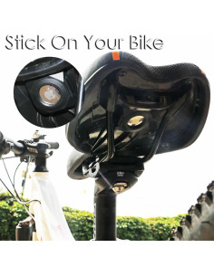 Soporte Airtag Impermeable LouisKoo Adhesivo Negro 1 Paquete 2