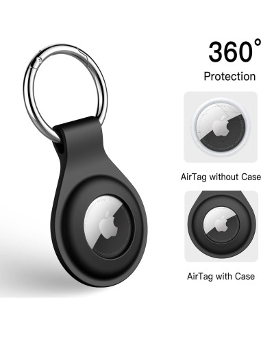 Funda de Silicona JETech para AirTag 2021 - Paquete de 4