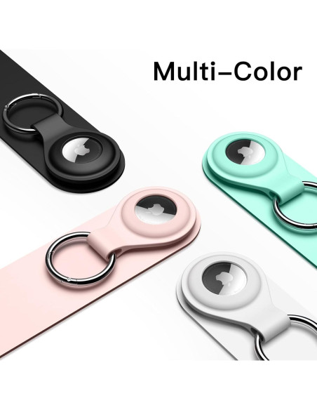 Funda de Silicona JETech para AirTag 2021 - Paquete de 4