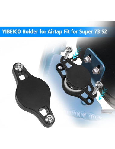 Soporte para Airtag YIBEICO para Super 73 S2 Impermeable