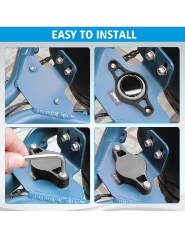 Soporte para Airtag YIBEICO para Super 73 S2 Impermeable