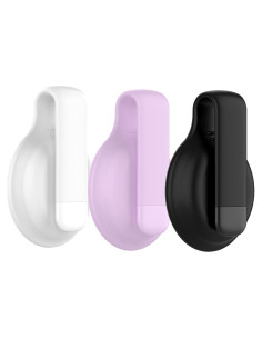 Soporte Clip TenCloud para Apple Airtags - 3 Fundas Silicona