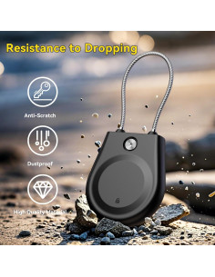 Soporte impermeable para Apple AirTag CITYWAY - 4 paquetes 2