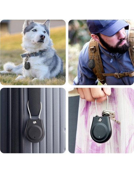 Soporte impermeable para Apple AirTag CITYWAY - 4 paquetes