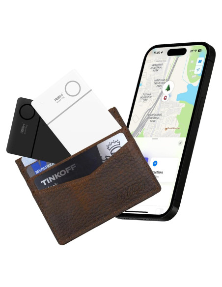 RSH Tarjeta Localizadora Recargable Bluetooth 2 Piezas