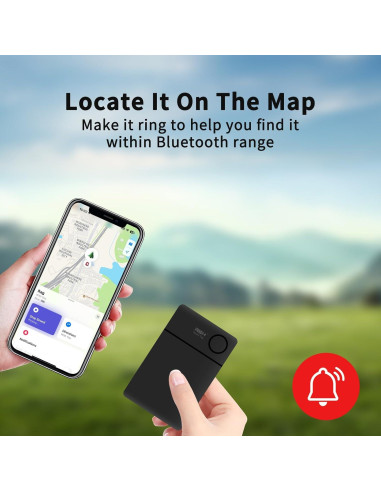 RSH Tarjeta Localizadora Recargable Bluetooth 2 Piezas