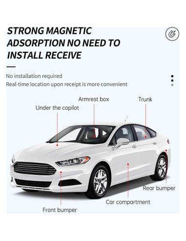 Mini Rastreador GPS Magnético Oldores GF07 - Sin Suscripción