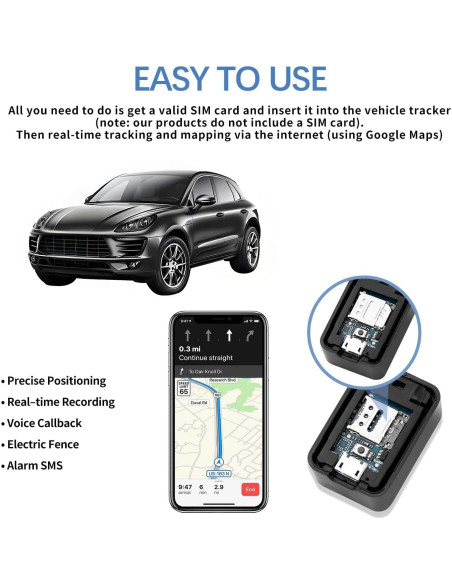 Mini Rastreador GPS Magnético Oldores GF07 - Sin Suscripción