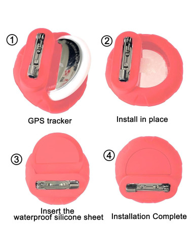 Funda de Silicona para AirTag Apple - A Prueba de Agua y Oculta