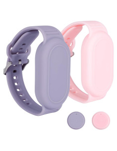 2 Pulseras de Silicona Impermeables para SmartTag 2 Gosknor