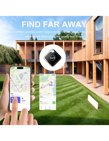 Etiqueta de Rastreo GPS Air Tag para Apple Find My - Carbono 1pack